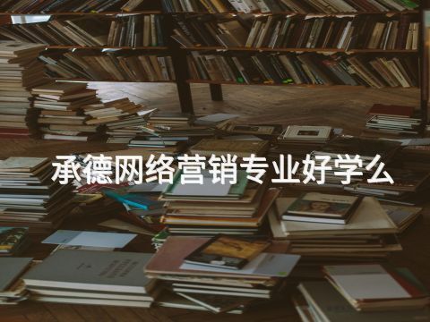 承德网络营销专业好学么(图1) 承德网络营销专业好学么(图1)