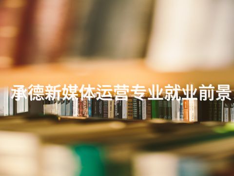 承德新媒体运营专业就业前景(图1) 承德新媒体运营专业就业前景(图1)