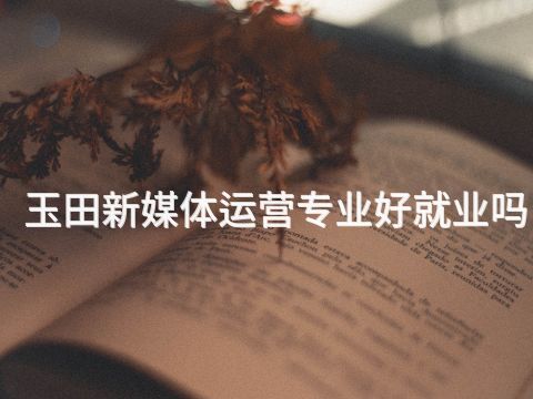 玉田新媒体运营专业好就业吗(图1) 玉田新媒体运营专业好就业吗(图1)