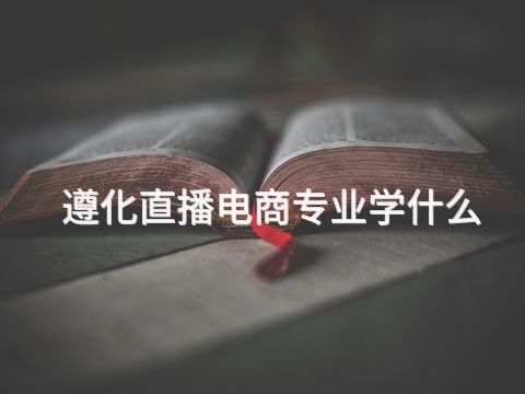 遵化直播电商专业学什么(图1) 遵化直播电商专业学什么(图1)