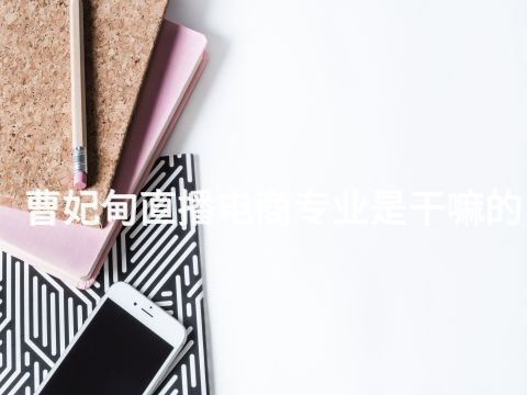 曹妃甸直播电商专业是干嘛的(图1)