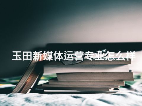 玉田新媒体运营专业怎么样(图1)