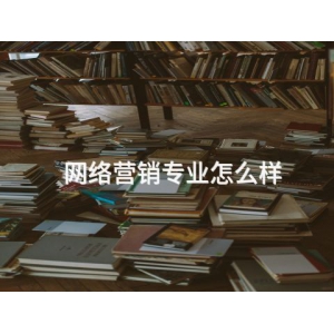 网络营销专业怎么样