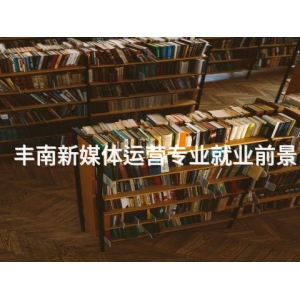 丰南新媒体运营专业就业前景