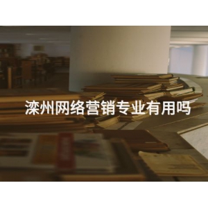滦州网络营销专业有用吗