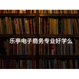 乐亭电子商务专业好学么