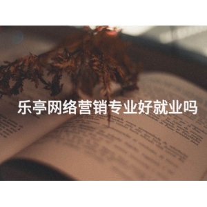 乐亭网络营销专业好就业吗