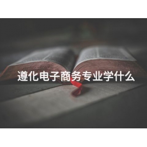 遵化电子商务专业学什么