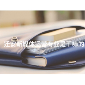 迁安新媒体运营专业是干嘛的