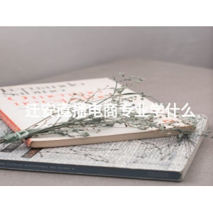 迁安直播电商专业学什么