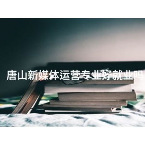 唐山新媒体运营专业好就业吗